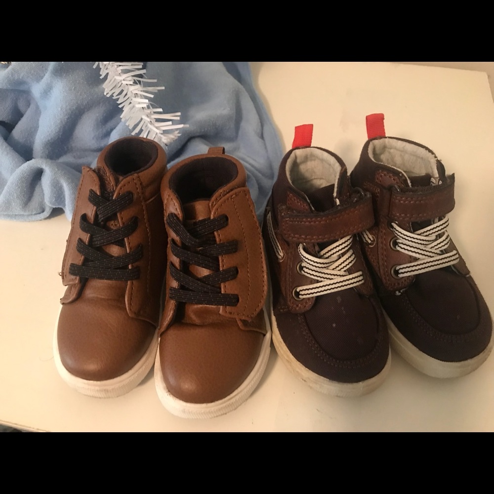 Two pairs of baby shoes